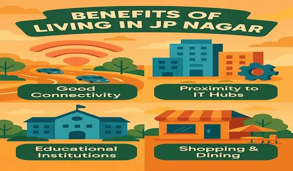 Key benefits of living in JP Nagar Bangalore