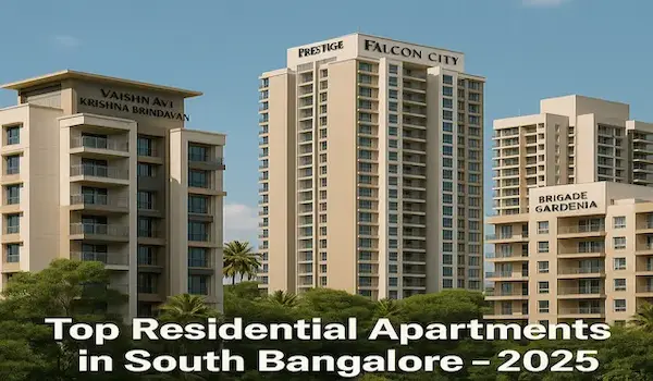 Top residential apartment choices in South Bangalore